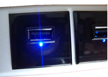 ইউনিভার্সাল 15 পোর্ট ইউএসবি সুরক্ষাকারী সুরক্ষা স্ট্রিপ সঙ্গে শক্তি স্ট্রিপ / বন্ধ সুইচ