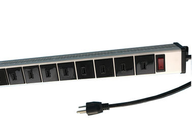 Multifunctional 13 পোর্ট USB চার্জিং ক্ষমতা স্ট্রিপ বার AU / ইইউ / যুক্তরাজ্য / মার্কিন প্লাগ 5V 2.1A
